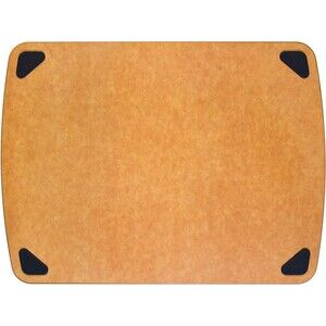 Vellum Wood Fiber Cutting Board with Non-Slip Silicone Feet; Dishwasher Safe Cut